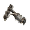 Davico 17351 Catalytic Converter Direct Fit Catalytic Converter - Gaskets Included, 9 Bolt Fixed Flange, 14.5 in. Length
