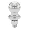 CURT Manufacturing 40196 Trailer Hitch Ball 1-7/8" ATV Tow Ball - Lawn Tractor Hitch Ball (2,000 lbs., Chrome, Packaged)
