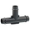AGS Company PRF-37B Vacuum Connector Tee, Pl, 3/8, Bag
