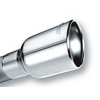 Borla 20156 Exhaust Tail Pipe Tip Universal Exhaust Tip - Single Round