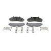 Wagner MX652 Disc Brake Pad Set Wagner Brake ThermoQuiet MX652 Semi-Metallic Disc Brake Pad Set