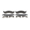 Wagner MX655 Disc Brake Pad Set Wagner Brake ThermoQuiet MX655 Semi-Metallic Disc Brake Pad Set
