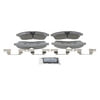 Wagner MX757 Disc Brake Pad Set Wagner Brake ThermoQuiet MX757 Semi-Metallic Disc Brake Pad Set