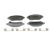Wagner MX818 Disc Brake Pad Set Wagner Brake ThermoQuiet MX818 Semi-Metallic Disc Brake Pad Set
