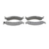 Wagner MX859 Disc Brake Pad Set Wagner Brake ThermoQuiet MX859 Semi-Metallic Disc Brake Pad Set