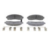 Wagner MX913 Disc Brake Pad Set Wagner Brake ThermoQuiet MX913 Semi-Metallic Disc Brake Pad Set