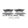 Wagner MX966B Disc Brake Pad Set Wagner Brake ThermoQuiet MX966B Semi-Metallic Disc Brake Pad Set