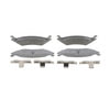 Wagner MX967A Disc Brake Pad Set Wagner Brake ThermoQuiet MX967A Semi-Metallic Disc Brake Pad Set