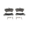 Wagner MX1014A Disc Brake Pad Set Wagner Brake ThermoQuiet MX1014A Semi-Metallic Disc Brake Pad Set