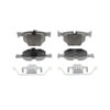 Wagner MX1042 Disc Brake Pad Set Wagner Brake ThermoQuiet MX1042 Semi-Metallic Disc Brake Pad Set