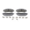 Wagner MX1069 Disc Brake Pad Set Wagner Brake ThermoQuiet MX1069 Semi-Metallic Disc Brake Pad Set