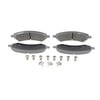 Wagner MX1084 Disc Brake Pad Set Wagner Brake ThermoQuiet MX1084 Semi-Metallic Disc Brake Pad Set