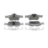 Wagner MX1122 Disc Brake Pad Set Wagner Brake ThermoQuiet MX1122 Semi-Metallic Disc Brake Pad Set