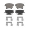 Wagner PD1057 Disc Brake Pad Set Wagner Brake ThermoQuiet PD1057 Ceramic Disc Brake Pad Set