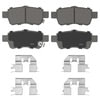 Wagner PD1088 Disc Brake Pad Set Wagner Brake ThermoQuiet PD1088 Ceramic Disc Brake Pad Set