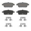 Wagner PD1161 Disc Brake Pad Set Wagner Brake ThermoQuiet PD1161 Ceramic Disc Brake Pad Set