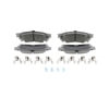 Wagner QC1805 Disc Brake Pad Set Wagner Brake ThermoQuiet QC1805 Ceramic Disc Brake Pad Set