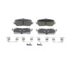 Wagner QC1806 Disc Brake Pad Set Wagner Brake ThermoQuiet QC1806 Ceramic Disc Brake Pad Set