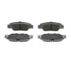 Wagner QC1846 Disc Brake Pad Set Wagner Brake ThermoQuiet QC1846 Ceramic Disc Brake Pad Set