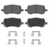 Wagner QC956 Disc Brake Pad Set Wagner Brake ThermoQuiet QC956 Ceramic Disc Brake Pad Set