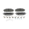 Wagner QC1324 Disc Brake Pad Set Wagner Brake ThermoQuiet QC1324 Ceramic Disc Brake Pad Set
