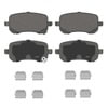 Wagner QC1326 Disc Brake Pad Set Wagner Brake ThermoQuiet QC1326 Ceramic Disc Brake Pad Set