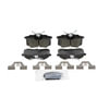 Wagner ZD1017 Disc Brake Pad Set QuickStop Ceramic Disc Brake Pad Set