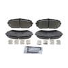 Wagner ZD1258A Disc Brake Pad Set QuickStop Ceramic Disc Brake Pad Set