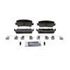 Wagner ZD1806 Disc Brake Pad Set Ceramic Brake Pads