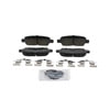 Wagner ZD1393A Disc Brake Pad Set Ceramic Disc Pad Set