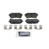 Wagner ZD1398 Disc Brake Pad Set QuickStop Ceramic Disc Brake Pad Set