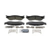 Wagner ZD966B Disc Brake Pad Set QuickStop Ceramic Disc Brake Pad Set