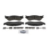 Wagner ZX702A Disc Brake Pad Set QuickStop Semi-Metallic Disc Brake Pad Set
