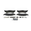 Wagner ZX802 Disc Brake Pad Set QuickStop Semi-Metallic Disc Brake Pad Set