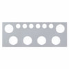 United Pacific 21474 Tail Light Panel Light Panel - Rear Center, Stainless Steel, 33-3/4" Long, Enclosed Design with Cutouts