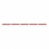 United Pacific 36716 Light Bar Bumper Light Bar - Stainless, with Bracket, Stop/Turn/Tail Light, Red LED and Lens, Stainless