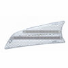 United Pacific 41533 Grille Air Intake Grille Air Intake - LH, LED, Red LED/Clear Lens, for 2007+ Kenworth T660