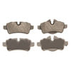 Wagner MX1309 Disc Brake Pad Set Wagner Brake ThermoQuiet MX1309 Semi-Metallic Disc Brake Pad Set