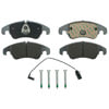 Wagner MX1322 Disc Brake Pad Set Wagner Brake ThermoQuiet MX1322 Semi-Metallic Disc Brake Pad Set
