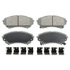 Wagner MX1331A Disc Brake Pad Set Wagner Brake ThermoQuiet MX1331A Semi-Metallic Disc Brake Pad Set