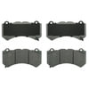Wagner MX1405 Disc Brake Pad Set Wagner Brake ThermoQuiet MX1405 Semi-Metallic Disc Brake Pad Set