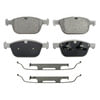Wagner MX1412 Disc Brake Pad Set Wagner Brake ThermoQuiet MX1412 Semi-Metallic Disc Brake Pad Set