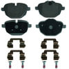 Wagner MX1473 Disc Brake Pad Set Wagner Brake ThermoQuiet MX1473 Semi-Metallic Disc Brake Pad Set