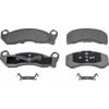 Wagner MX150 Disc Brake Pad Set Wagner Brake ThermoQuiet MX150 Semi-Metallic Disc Brake Pad Set