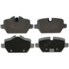 Wagner MX1554 Disc Brake Pad Set Wagner Brake ThermoQuiet MX1554 Semi-Metallic Disc Brake Pad Set