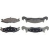 Wagner MX221 Disc Brake Pad Set Wagner ThermoQuiet MX221 Semi-Metallic Disc Brake Pad Set