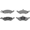 Wagner MX257 Disc Brake Pad Set Wagner Brake ThermoQuiet MX257 Semi-Metallic Disc Brake Pad Set