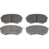 Wagner MX258 Disc Brake Pad Set Wagner ThermoQuiet MX258 Semi-Metallic Disc Brake Pad Set