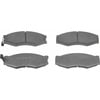 Wagner MX266A Disc Brake Pad Set Wagner Brake ThermoQuiet MX266A Semi-Metallic Disc Brake Pad Set