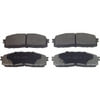 Wagner MX304 Disc Brake Pad Set Wagner ThermoQuiet MX304 Semi-Metallic Disc Brake Pad Set